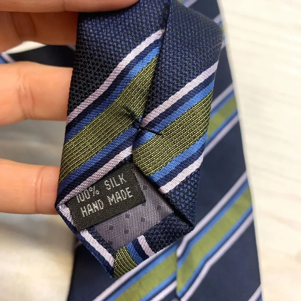 Kailong Tie Mens Necktie Silk Striped Formal Classic Business‎ Dress
